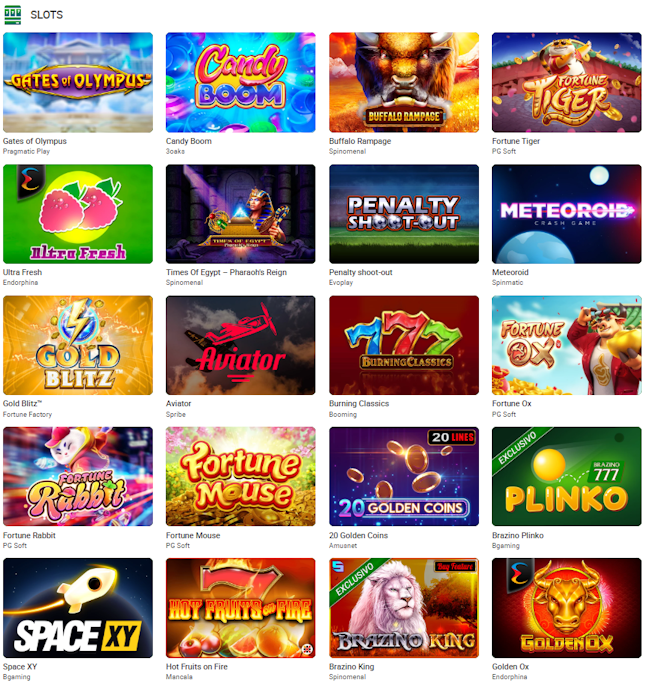 Jogos da Brazino777