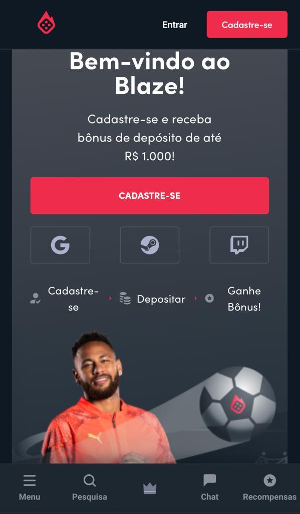 Blaze App Cadastro