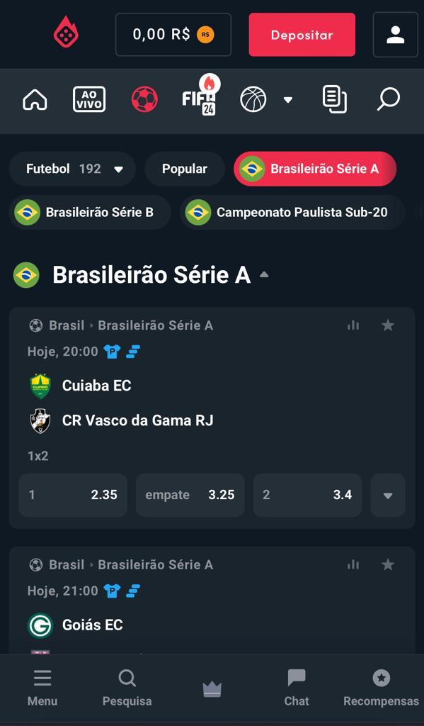 Apostas esportivas