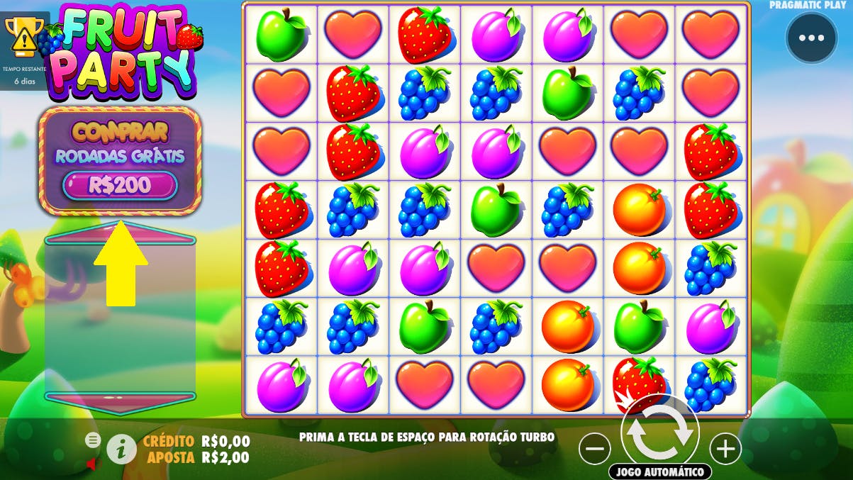 Caça-niquel Fruit Party