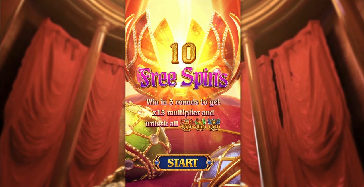 Recurso de giros grátis no slot tsar treasures