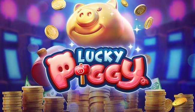 Logo do slot de cassino Lucky Piggy: PG Soft