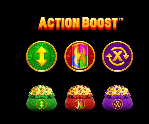 Funcionalidade Action Boost no slot do gladiador