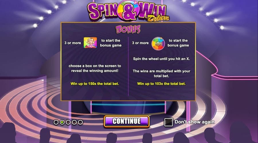 Spin and Win Bônus