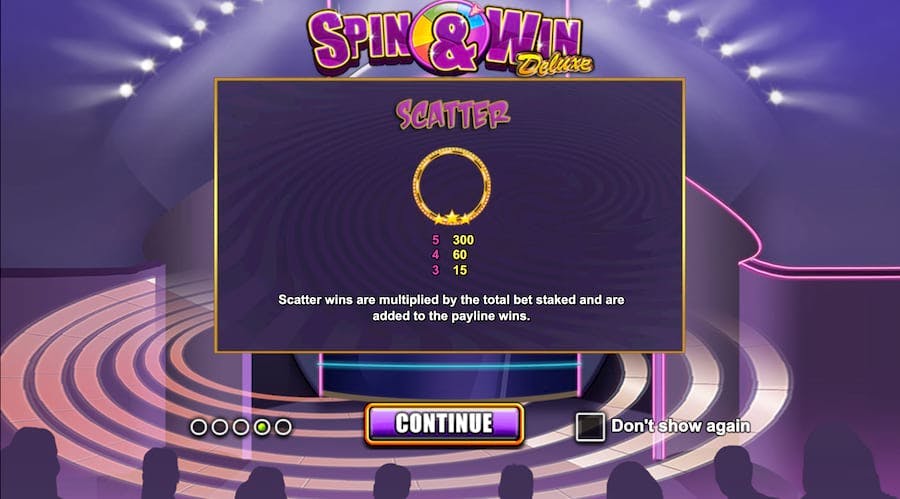 Spin and Win Scatters