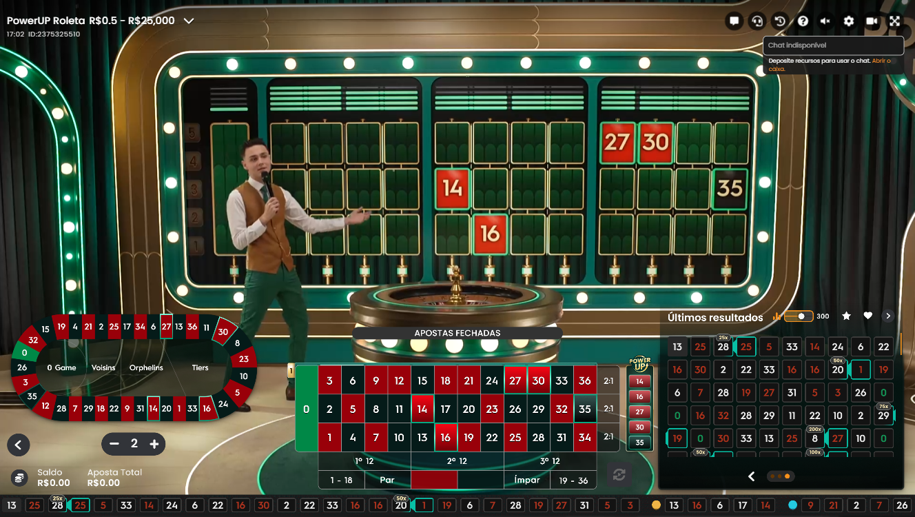 Power Up Roulette Online