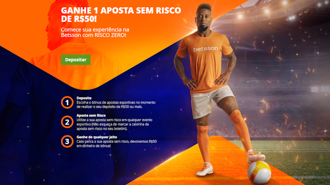 Promoção apostas grátis betsson
