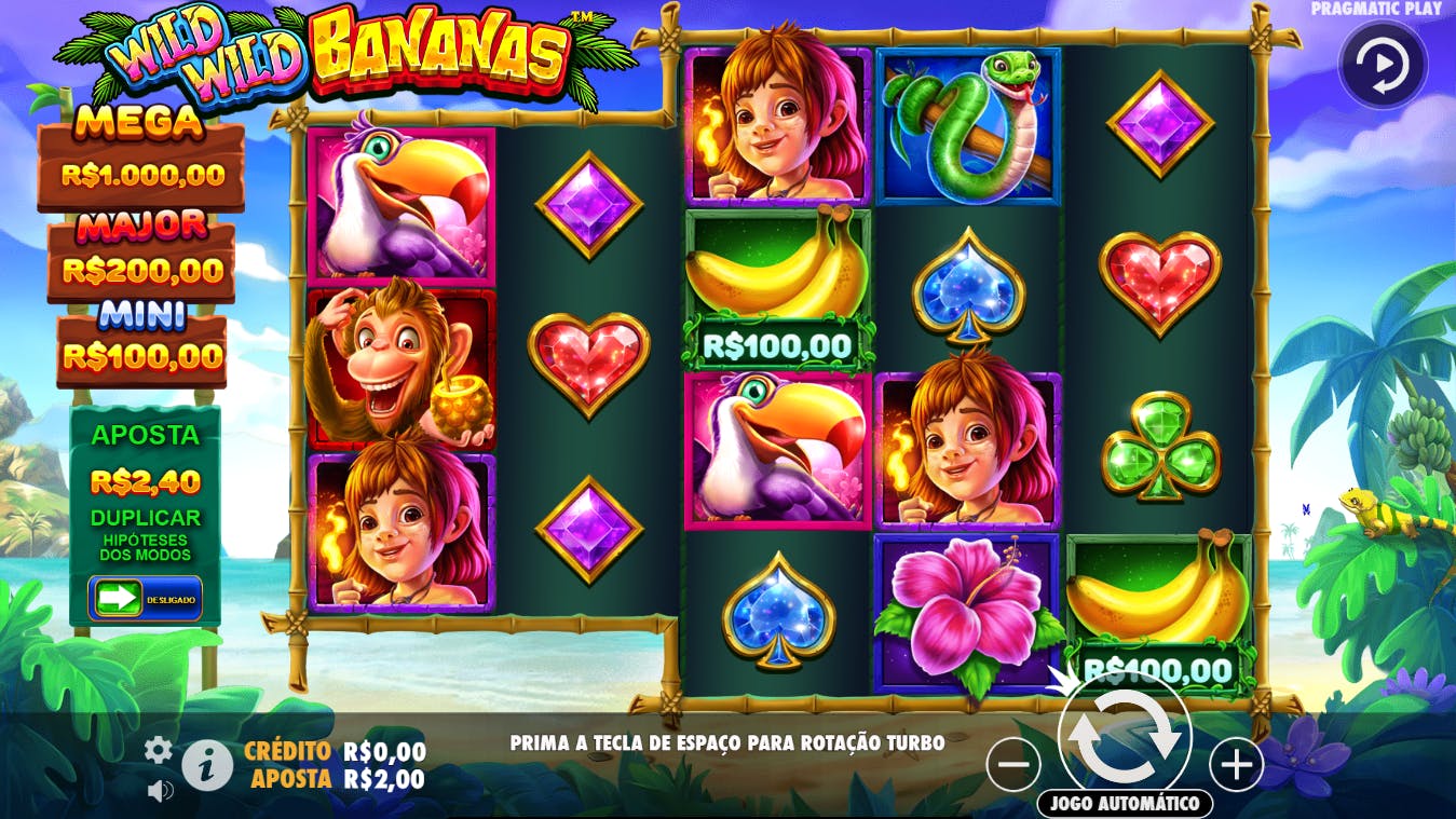 Jogo Principal Wild Wild Bananas