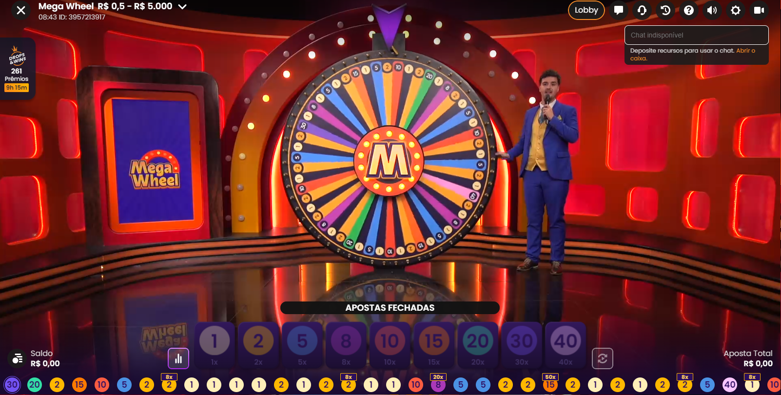 Game show Mega Wheel