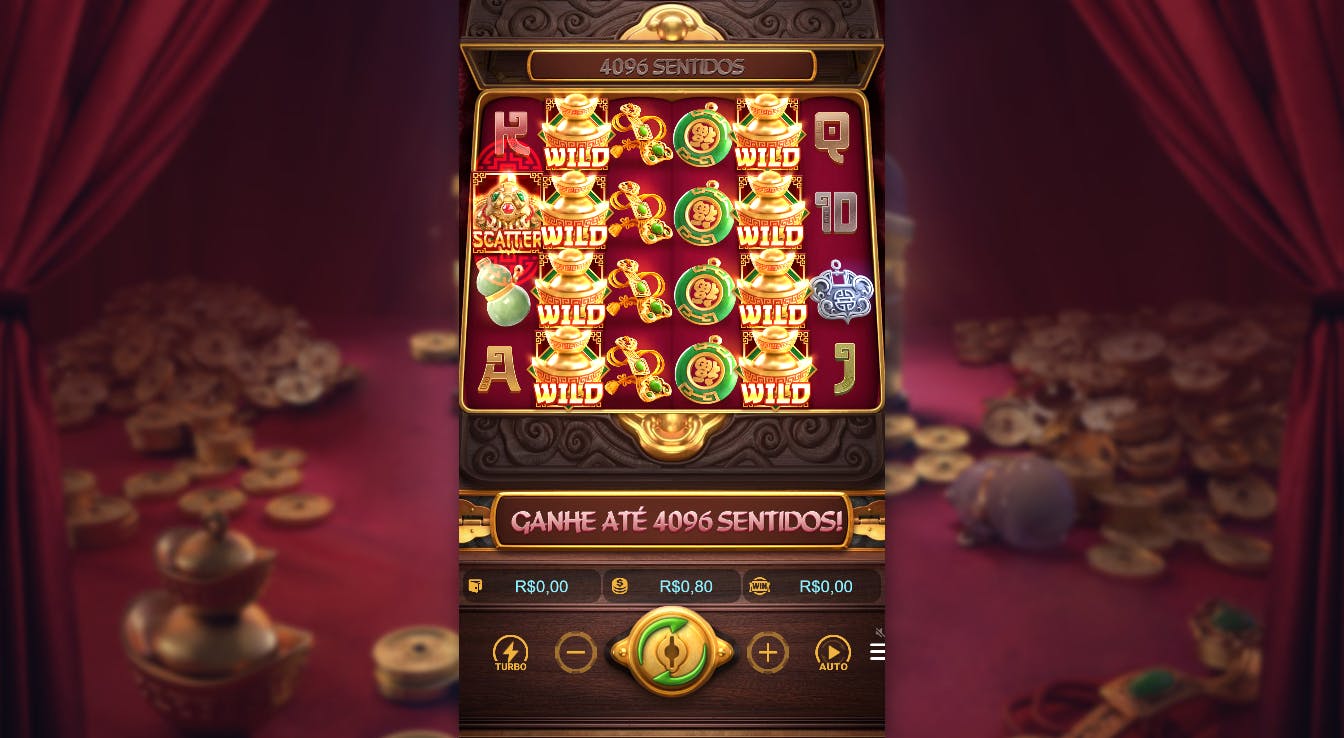 Layout do slot Jewels of Prosperity