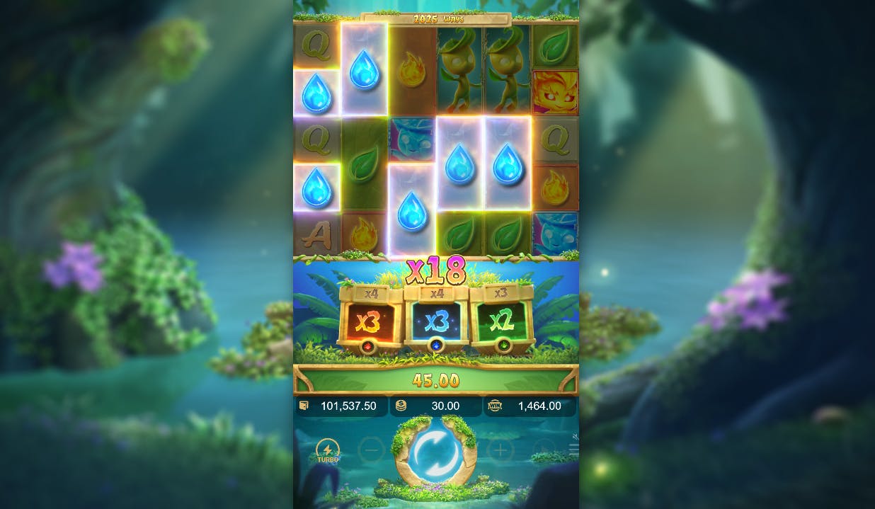 Recurso multiplicador slot Mystical Spirits