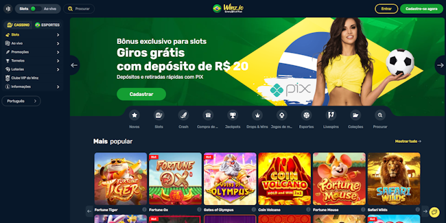 Layout cassino winz