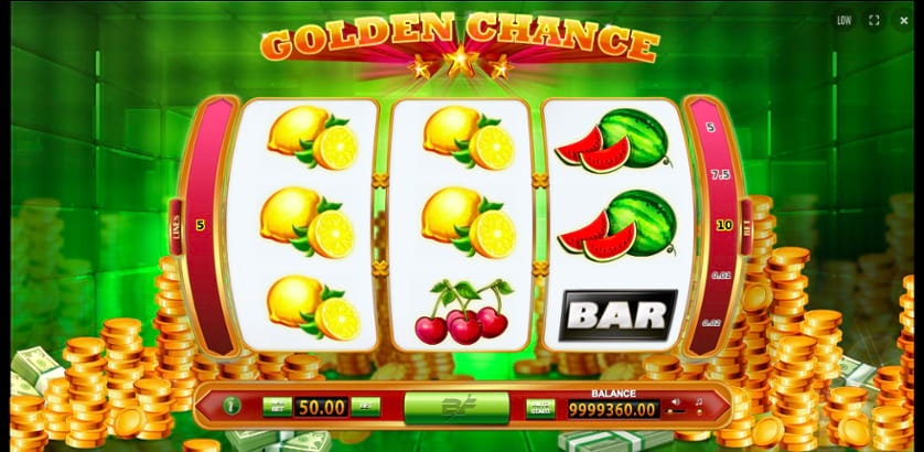 Golden Chance Slot Com Alto Retorno Ao Jogador