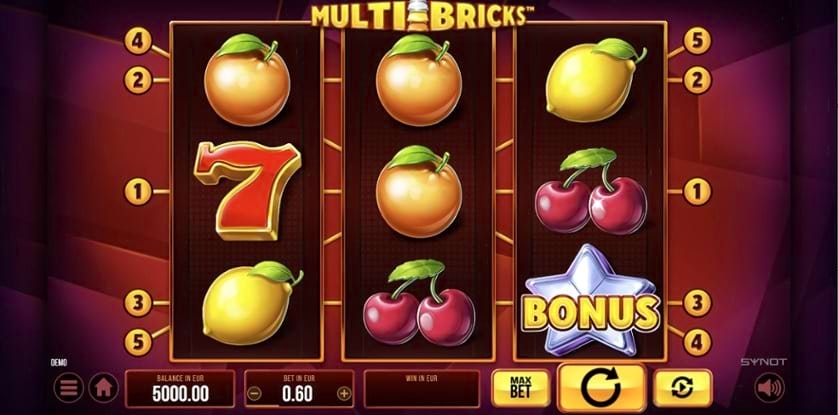 Multi-Bricks Caca Niquel RTP Alto