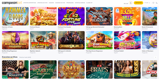 jogos de cassino Campeonbet