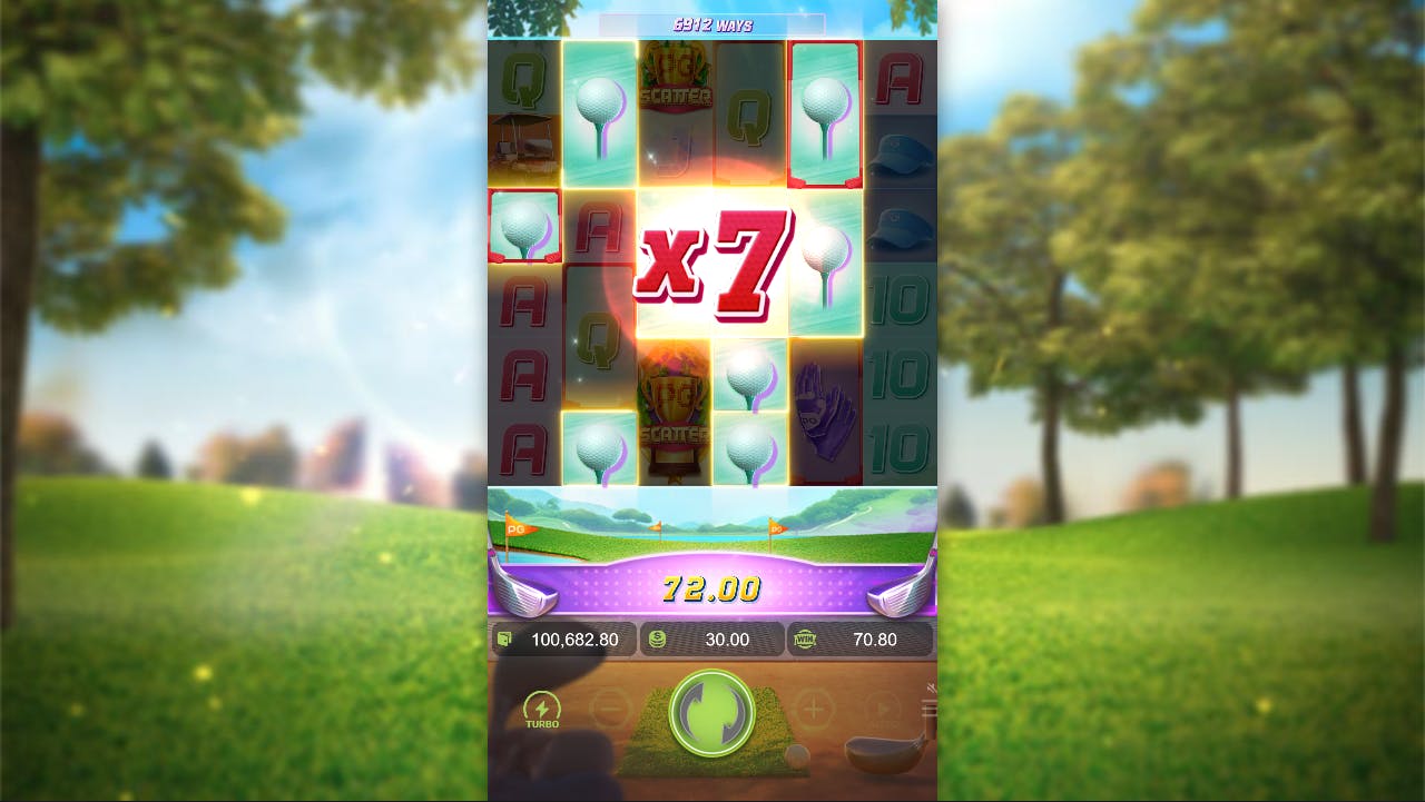 Multiplicador slot Super Golf Drive