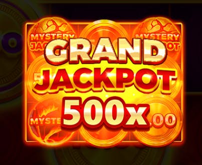 Grand jackpot slot coin volcano