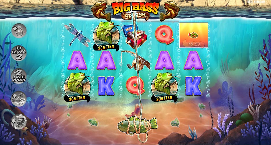 Modificadores especiais slot big bass Splash
