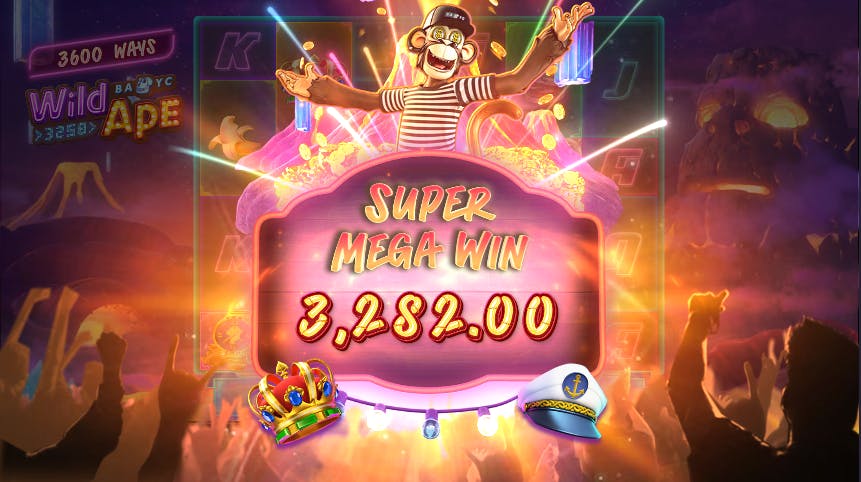 Super mega win jogo Wild Ape
