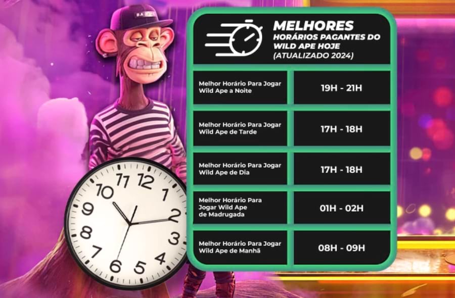 Melhor Horário Para Jogar Wild Ape