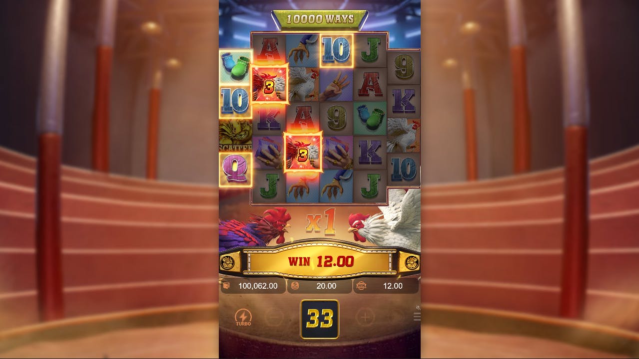Rooster Rumble Recurso Wild Fixo