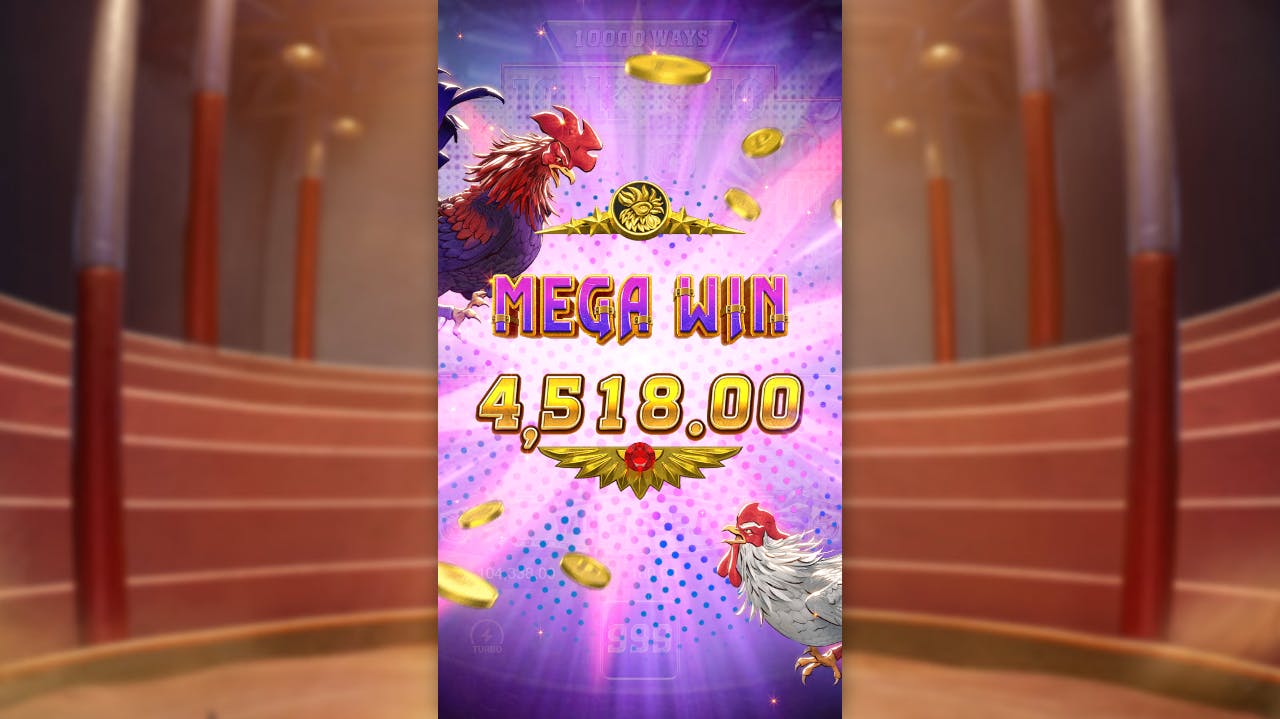 Rooster Rumble Mega Win