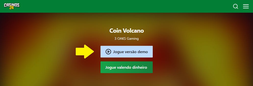 Coin Volcano Demo