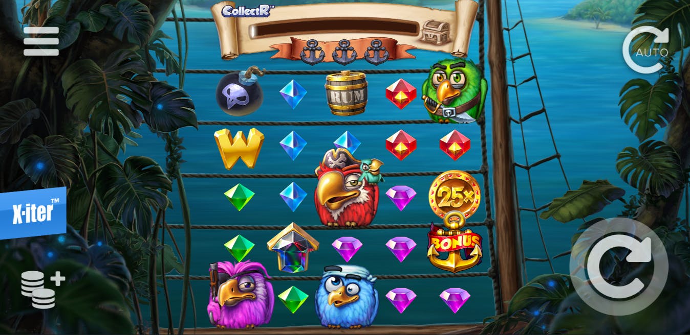 Pirots slot layout