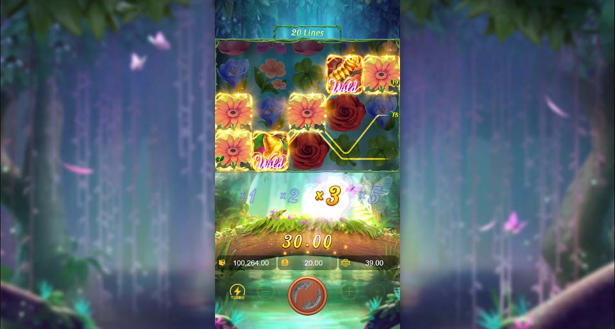 Recurso multiplicador crescente butterfly blossom