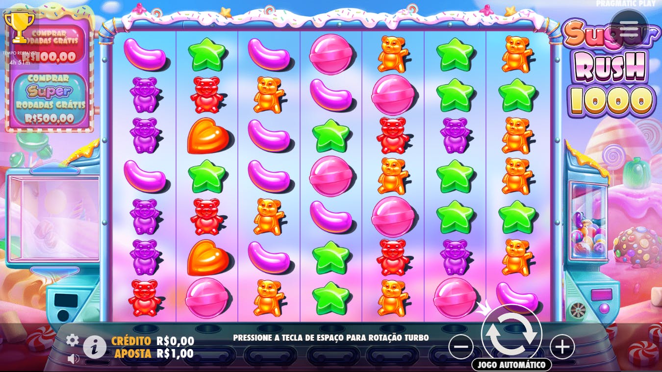 Sugar Rush 1000 Layout