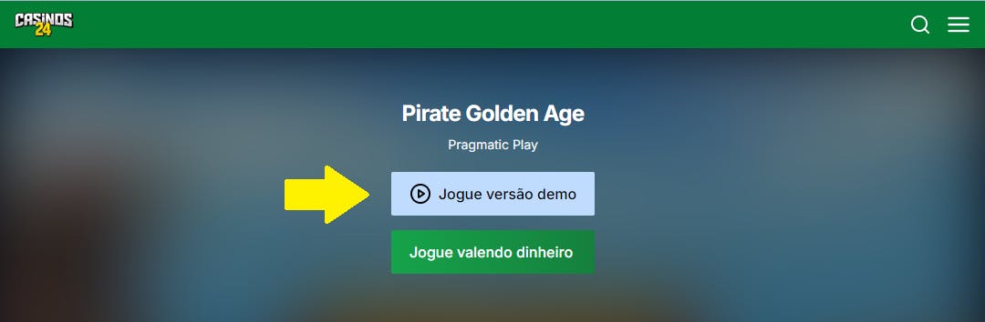 Pirate Golden Age jogo demo