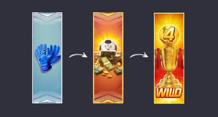 Recurso wilds a caminho slot Ultimate Striker