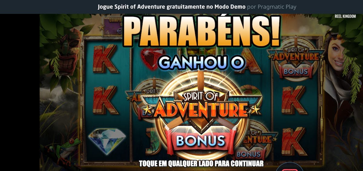 Bônus Spirit of Adventure