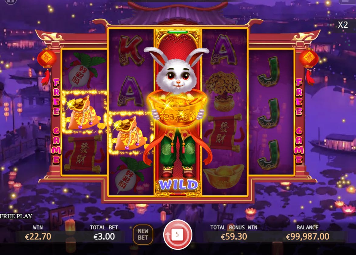 Rodadas Grátis Fortune Rabbit 2