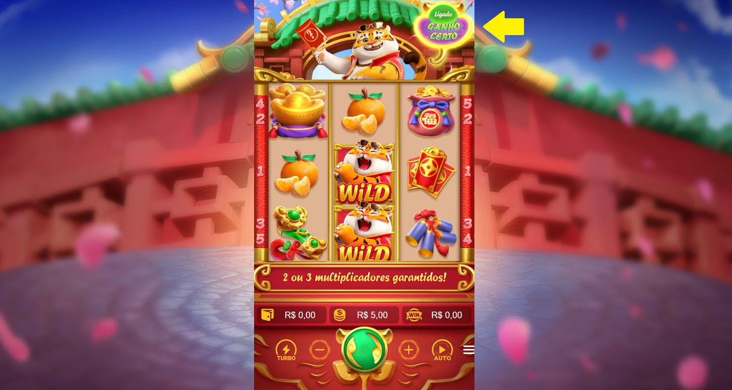 Modo Ganho Certo slot fortune tiger 2