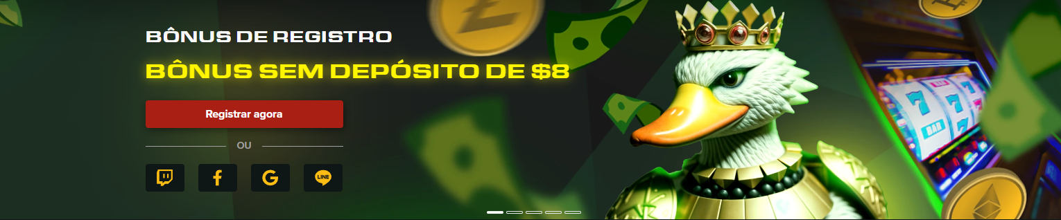 Bônus $8 grátis cassino Kings of Sports