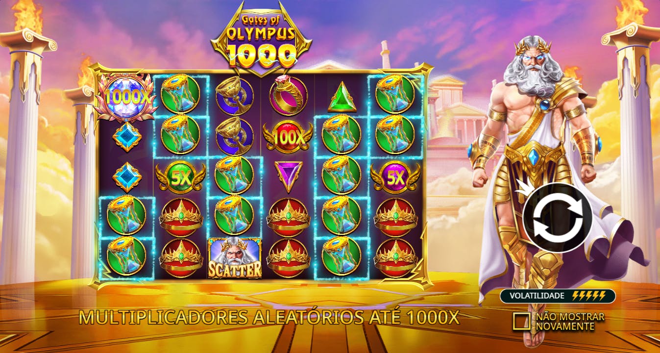 Gates of Olympus 1000 Jogo