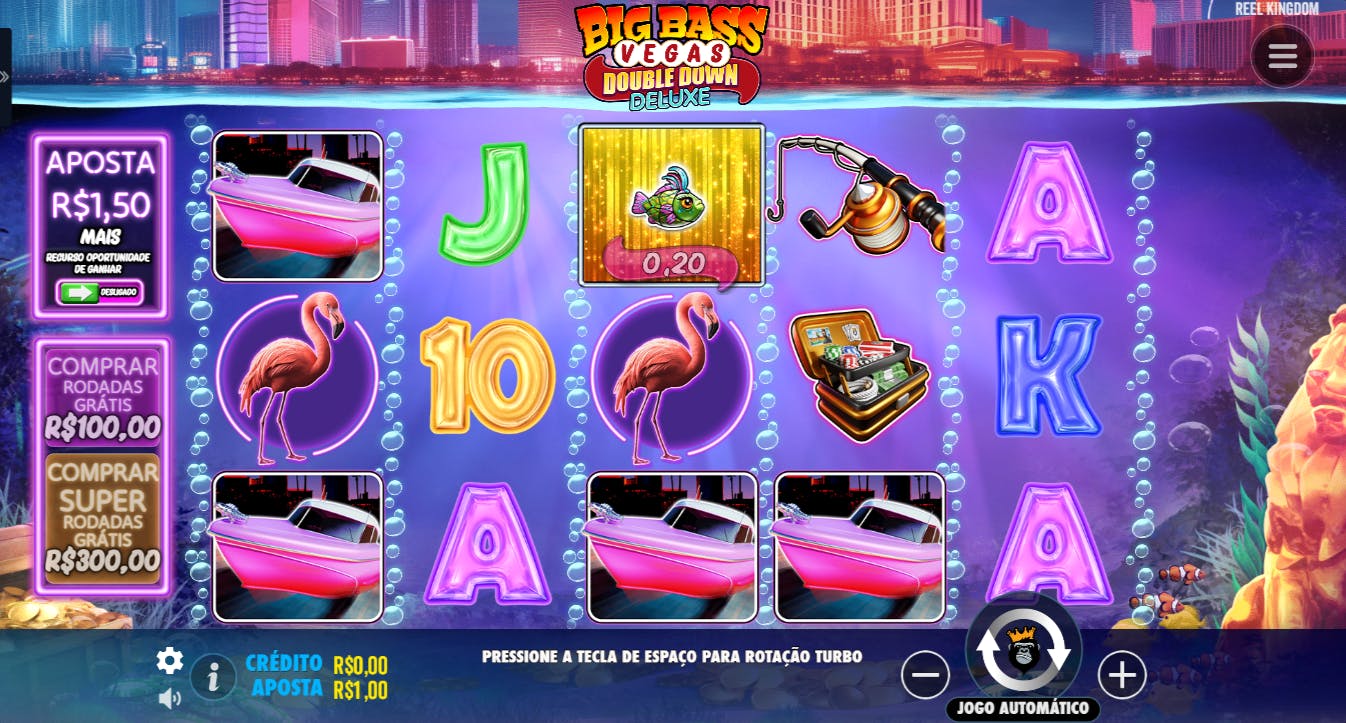 Big Bass Vegas Double Down Deluxe Jogo