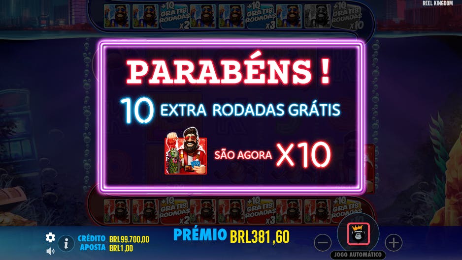 Rodadas Extras slot Big Bass vegas