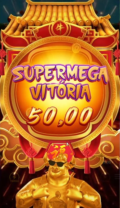 Supermega Vitória Fortune ox 2 jogo