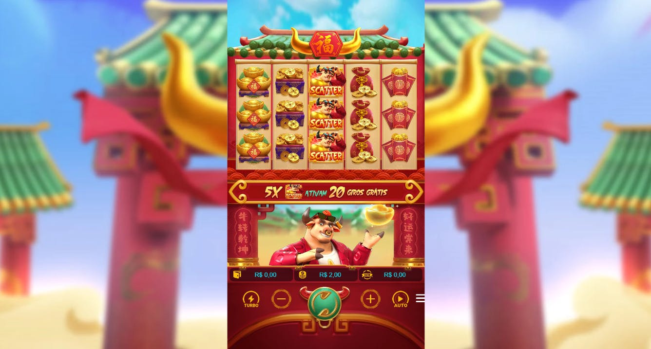 Fortune Ox 2 Jogo layout