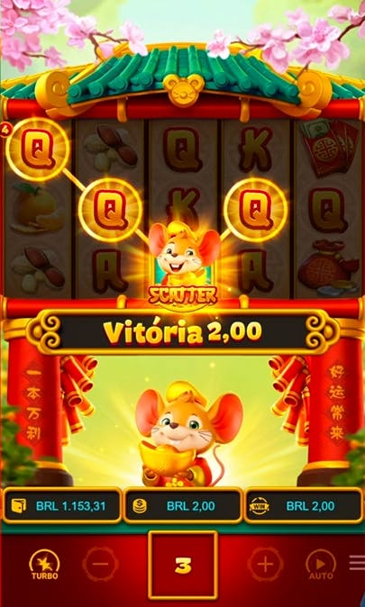 Combinação vencedora fortune mouse 2