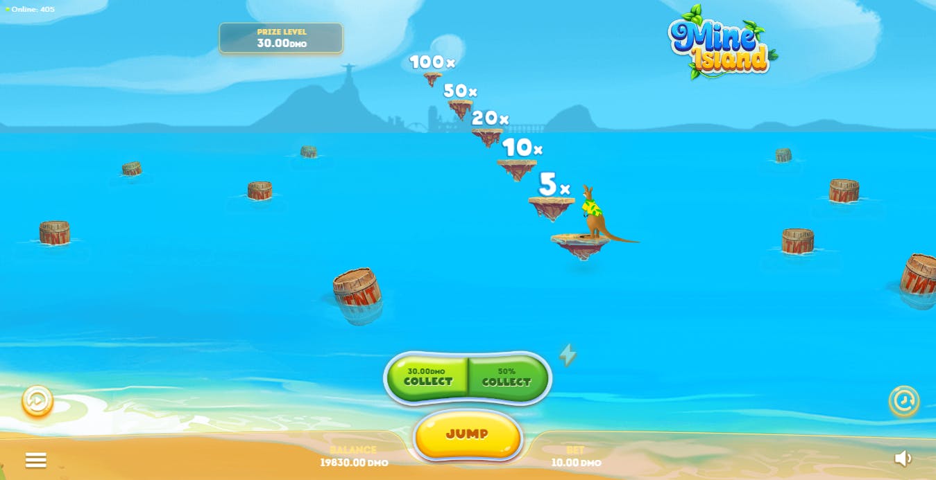 Multiplicador jogo Mine Island