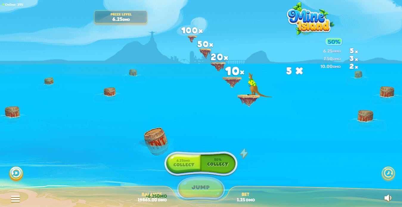 Recurso collect jogo Mine island