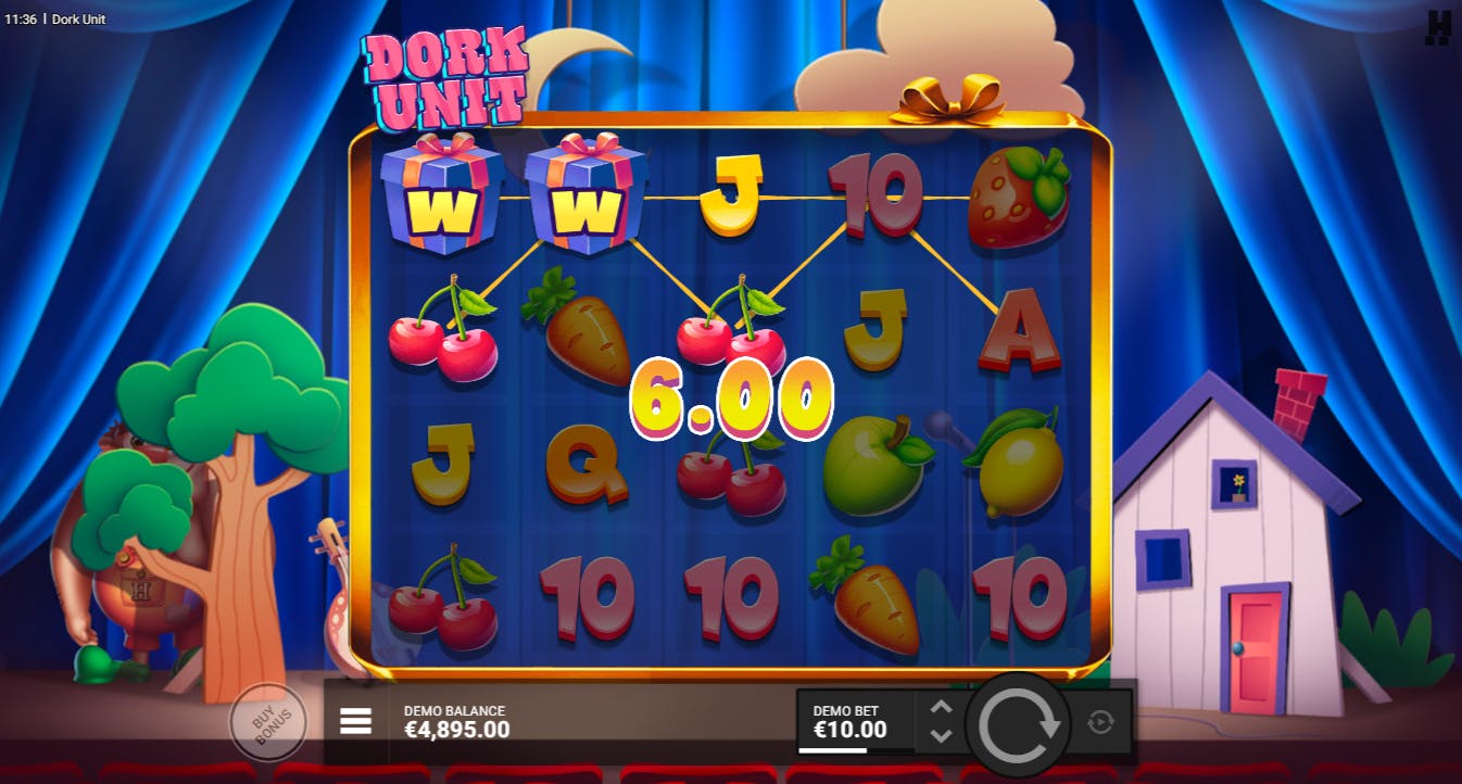 Combinação vencedora jogo Dork Unit