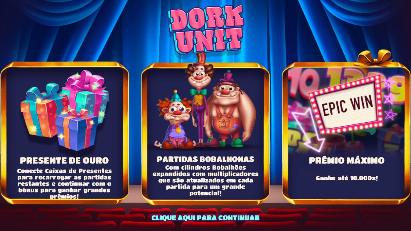 Dork Unit Jogo