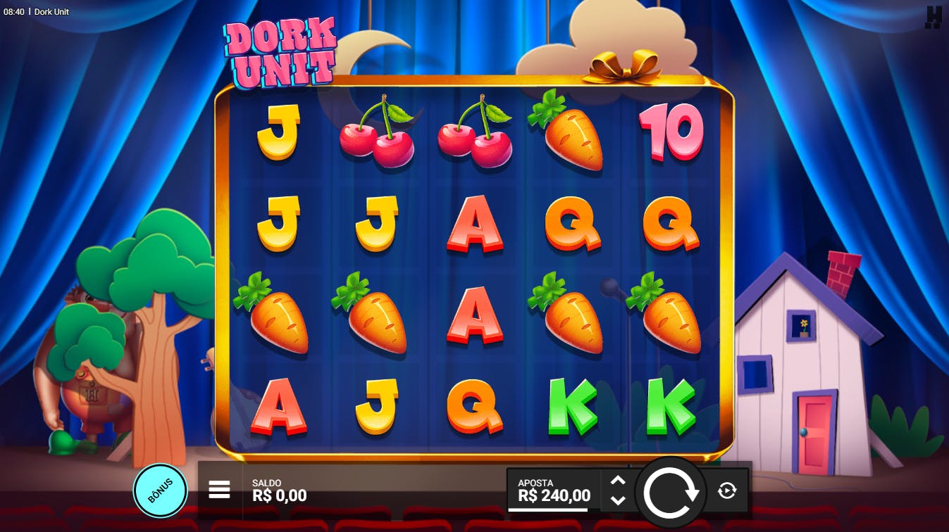Dork Unit Jogo layout