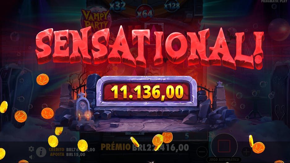 Grande vitória slot Vampy party