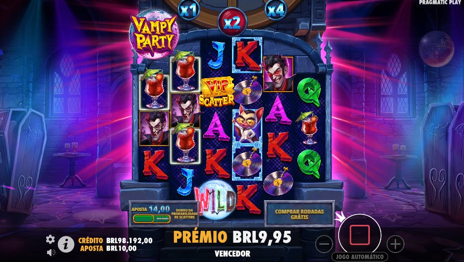 Recurso Símbolos Marcados jogo Vampy Party