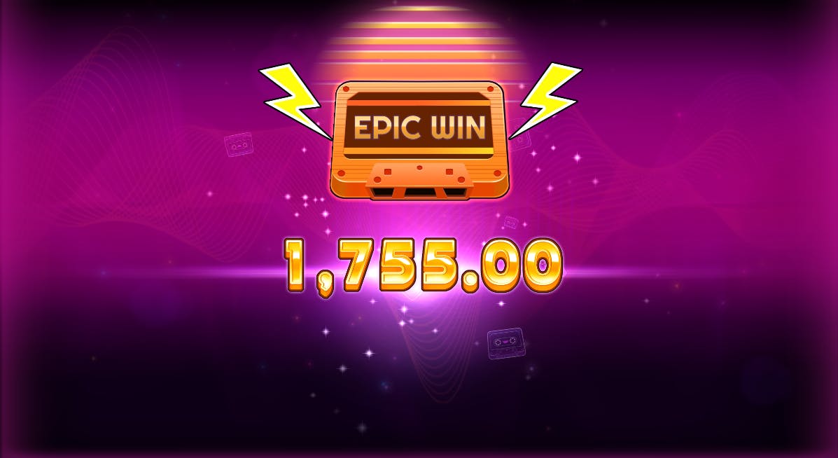 Epic Win slot Retro tapes